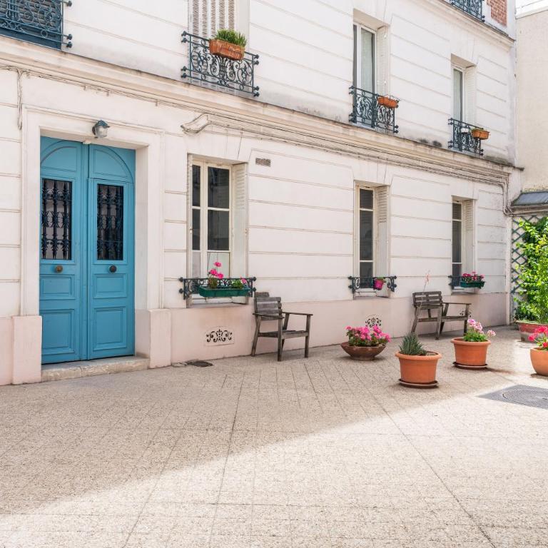 Vintage 2BD Apartment with Patio in Montmartre - Appartement - 14