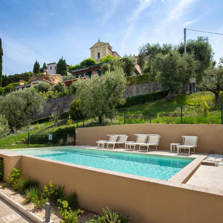 Villa Malù - APT Amalia - Piscina e vista lago - Appartement 1 Chambre - 16