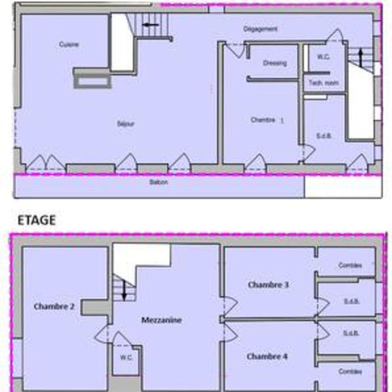 A stunning duplex flat near the Grands Montets - Apartment - 38