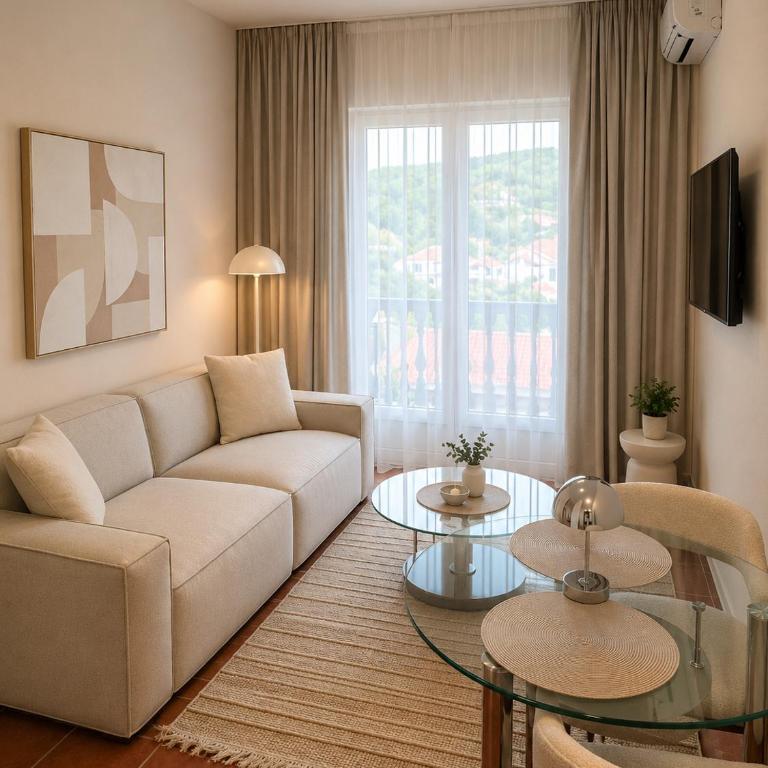 Monte Aria panorama suites - Apartment mit 1 Schlafzimmer, Balkon und Meerblick (2 Erwachsene) - 6