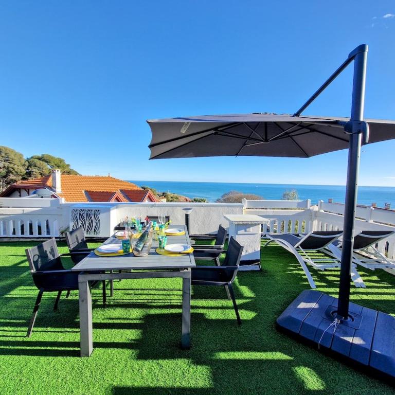 Villa LILOU Superbe Roof Top, Vue Mer, Climatisation - Maison 3 Chambres - 9