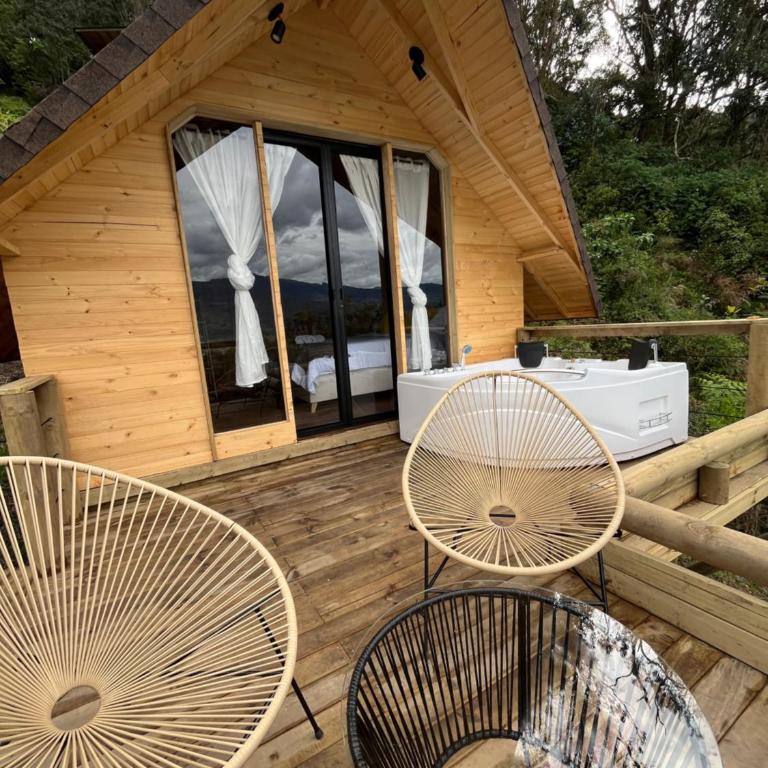 Cúspide Lodge - Choachí - Suite Deluxe con bañera de hidromasaje - 7
