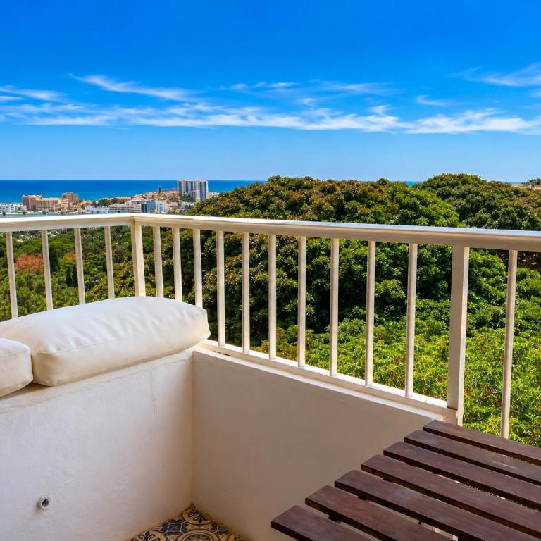 Vistas al Mar al Atardecer x Terraza Privada con Parking x Playa Cerca - Studio-Apartment mit Meerblick - 7
