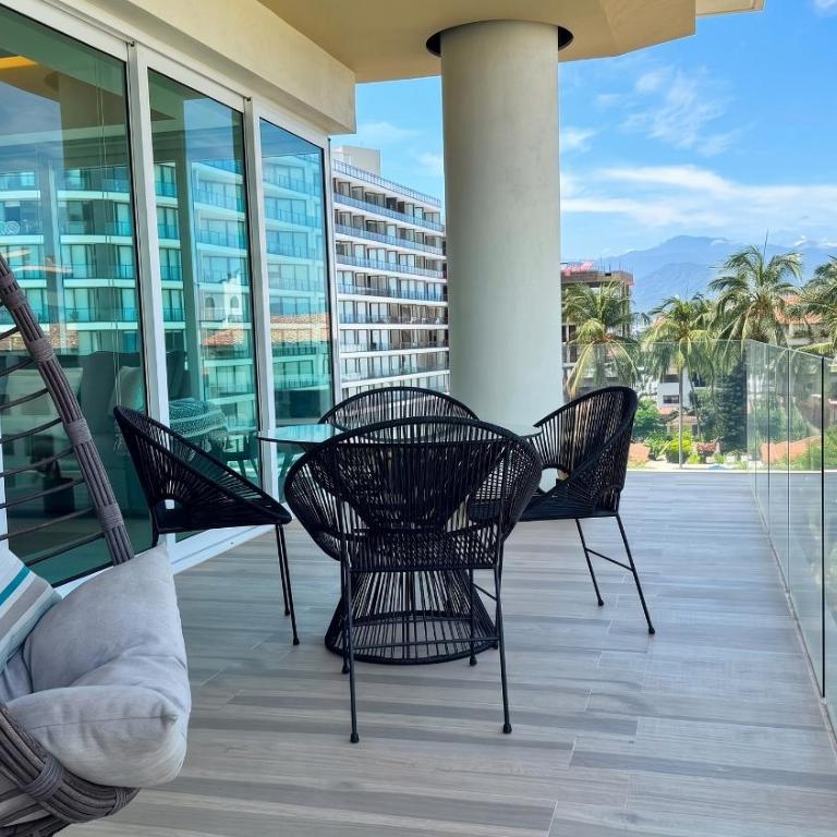 Luxury Vallarta Marina 1BR, 180° Balcony & Golf Views - Apartamento Premium de 1 dormitorio - 38