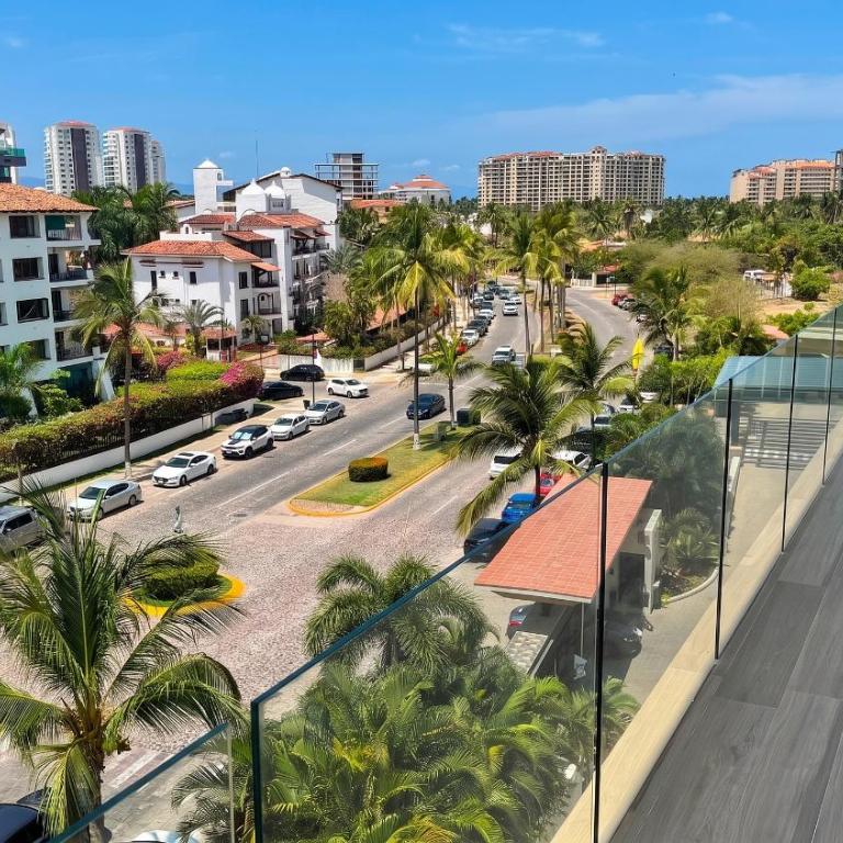 Luxury Vallarta Marina 1BR, 180° Balcony & Golf Views - Apartamento Premium de 1 dormitorio - 51