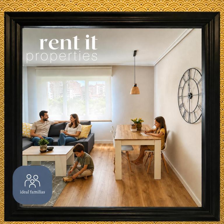 Amplio, cómodo y estiloso apartamento - Apartment mit 3 Schlafzimmern - 1