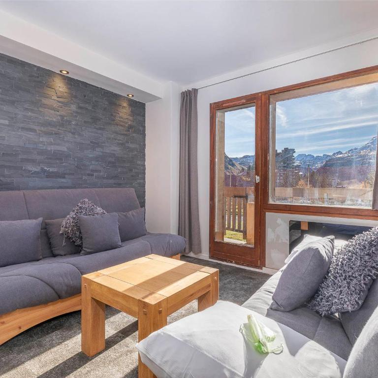 Charmant 2 pièces cabine rénové 6 personnes avec balcon à Avoriaz - Apartment mit 1 Schlafzimmer - 12