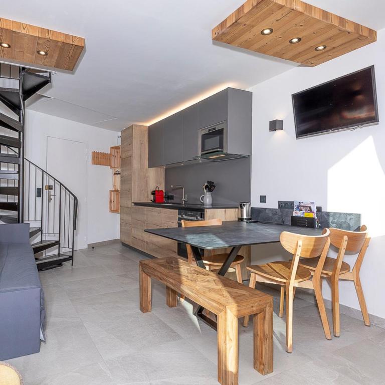 Duplex moderne 2/3 pièces, 6 pers, draps inclus, Avoriaz - Appartement 1 Chambre - 10