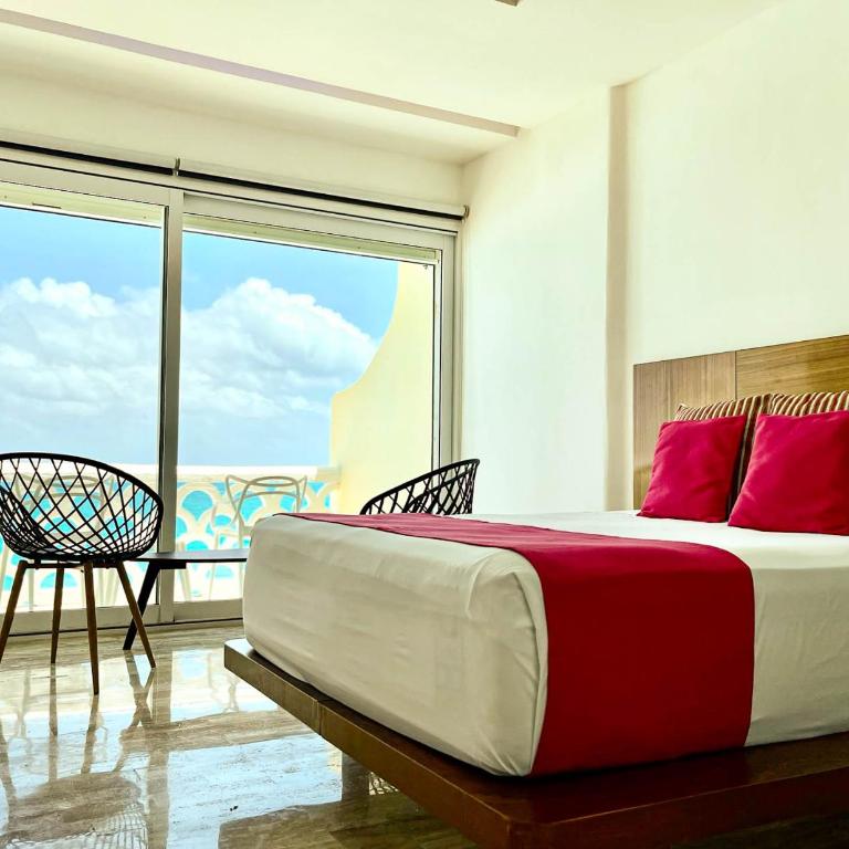 Ventanas al Paraiso Apartment Cancun - Deluxe Studio mit Kingsize-Bett - 1