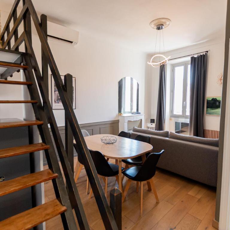 Écrin Design 5min Croisette & Palais Clim Wifi - Apartment mit 2 Schlafzimmern - 1