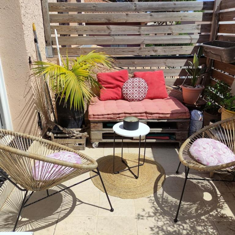 Appartement à 15min de la mer à pied - Apartment mit 3 Schlafzimmern - 4