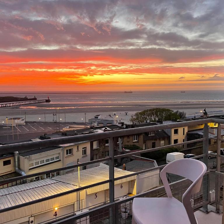 Serenity view appartement traversant vue mer - balcon & terrasse couverte - face à Nausicaa - Appartamento con 3 Camere da Letto - 6