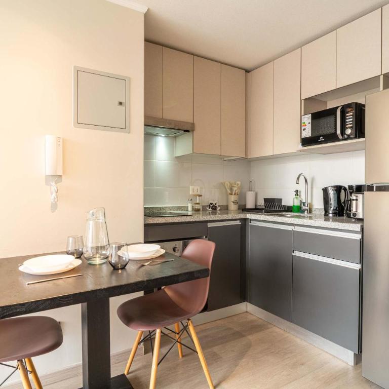 HOM I Wifi Parking Gym Vida Urbana Metro Almagro - Apartment - 8