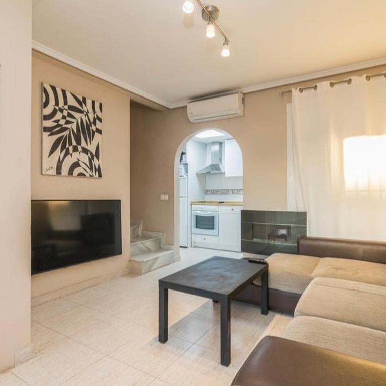 Bungalow en la Playa con Terraza Soleada, Jacuzzi, Solarium, Piscina comunitaria - Apartment mit 2 Schlafzimmern - 19