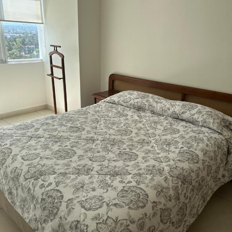 Recámara Lujo Carso Mundial CDMX Alberca & Gym - Chambre Double avec Salle de Bains Privative - 1