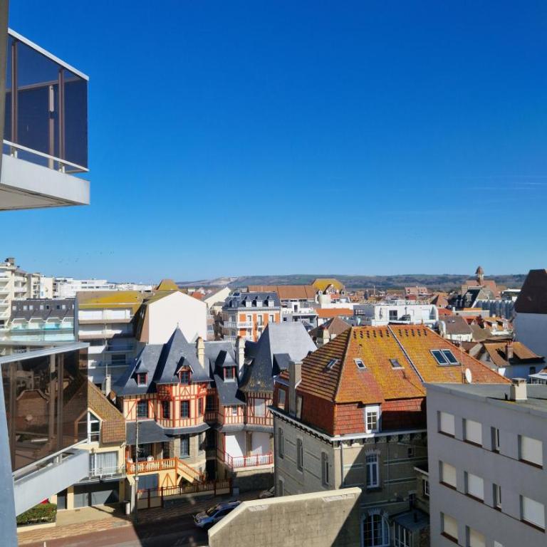Le Touquet, Studio cosy en résidence front de mer - vue sur les toits de la ville - Studio avec Balcon - 33