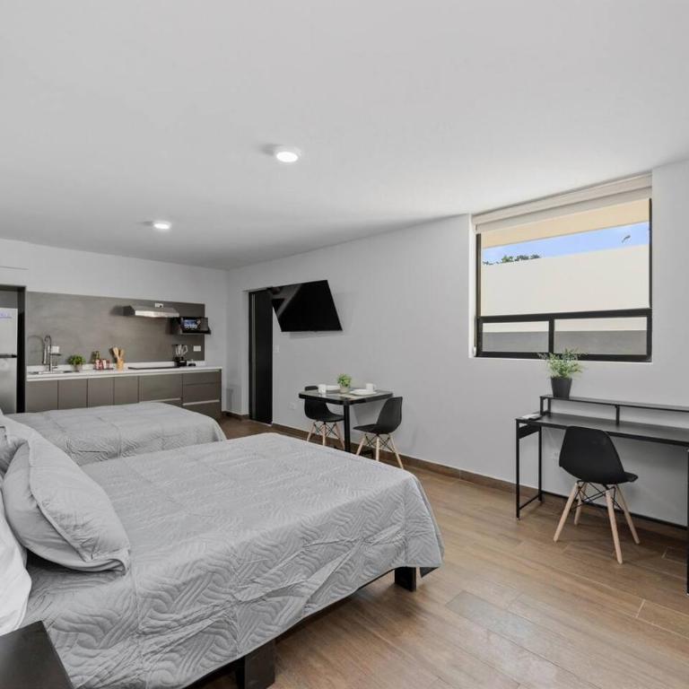 Moderno y Amplio Loft 2 Queens Zona Tec - Apartamento - 1