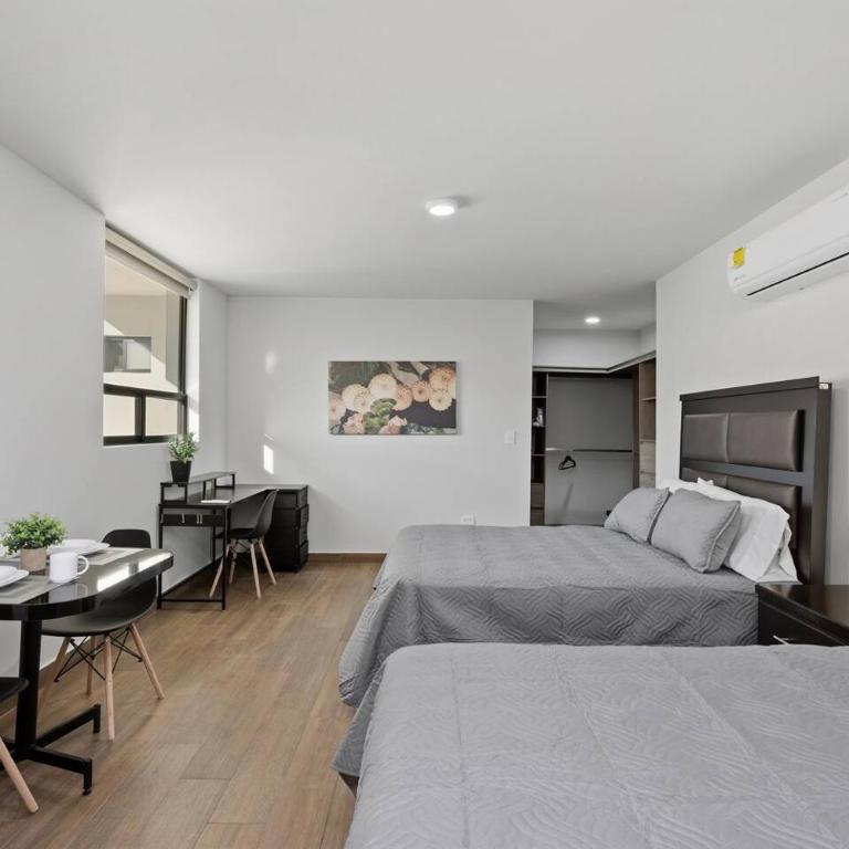 Moderno y Amplio Loft 2 Queens Zona Tec - Apartamento - 7