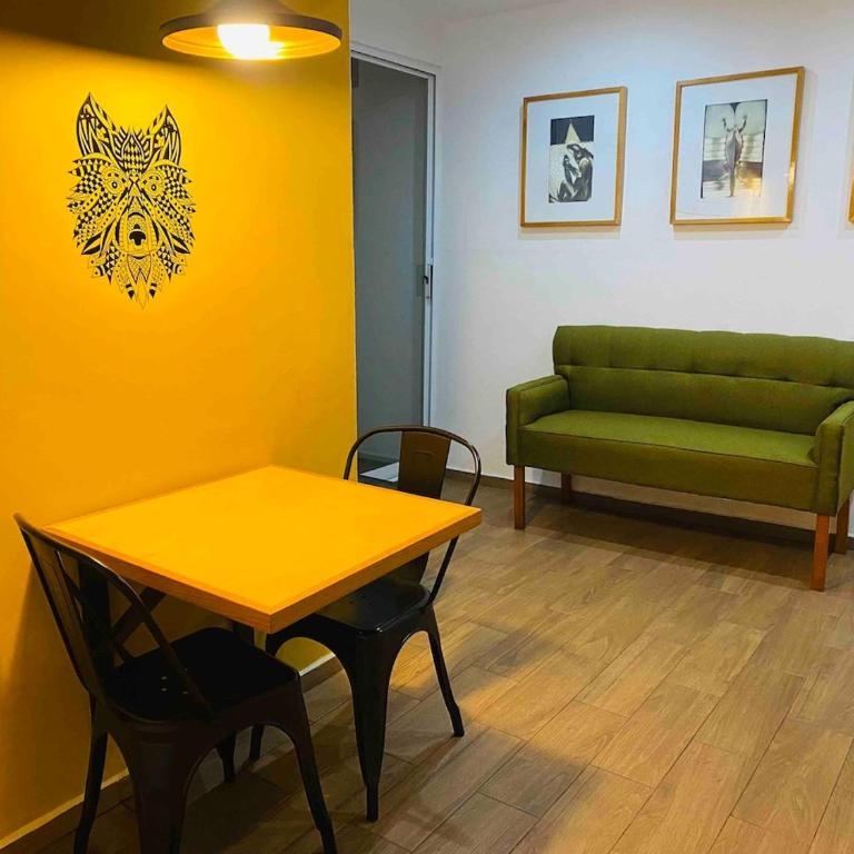 Departamento Amarillo en el centro de Oaxaca - One-Bedroom Apartment - 2