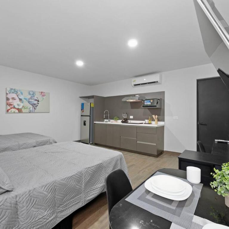 Loft Moderno con 2 Queen Beds Zona Tec - Apartamento - 6