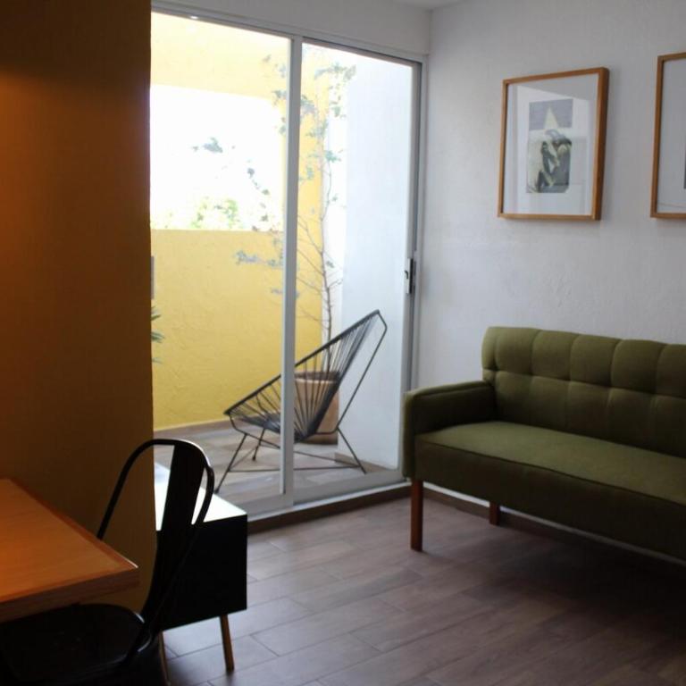Departamento Amarillo en el centro de Oaxaca - One-Bedroom Apartment - 9