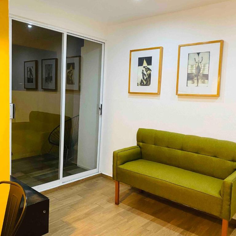 Departamento Amarillo en el centro de Oaxaca - One-Bedroom Apartment - 13