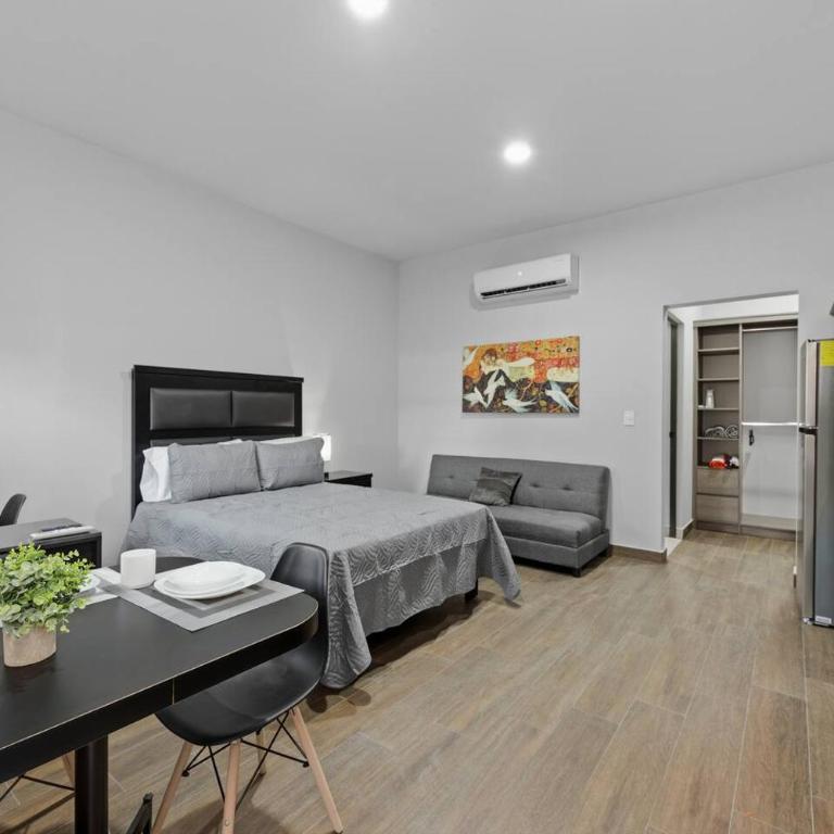 Loft Privado con Vista a la Alberca Zona Tec - Apartamento - 4
