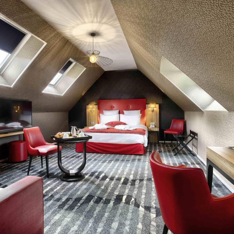 Mercure Cabourg Hôtel & Spa - Suite Privilège avec 1 Lit Double et 1 Canapé-Lit - 3