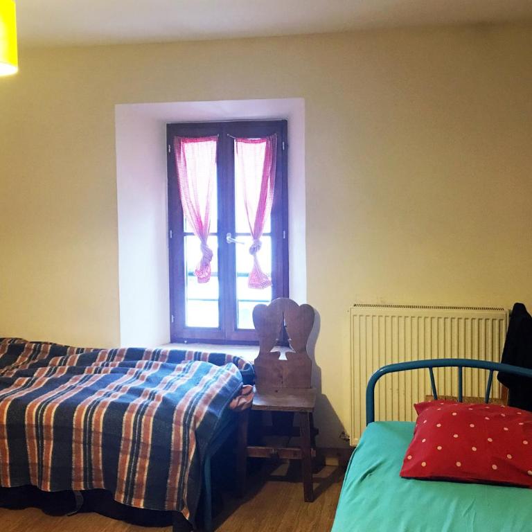Chalet-Ski-Station - Lit dans Dortoir Mixte de 6 Lits - 1