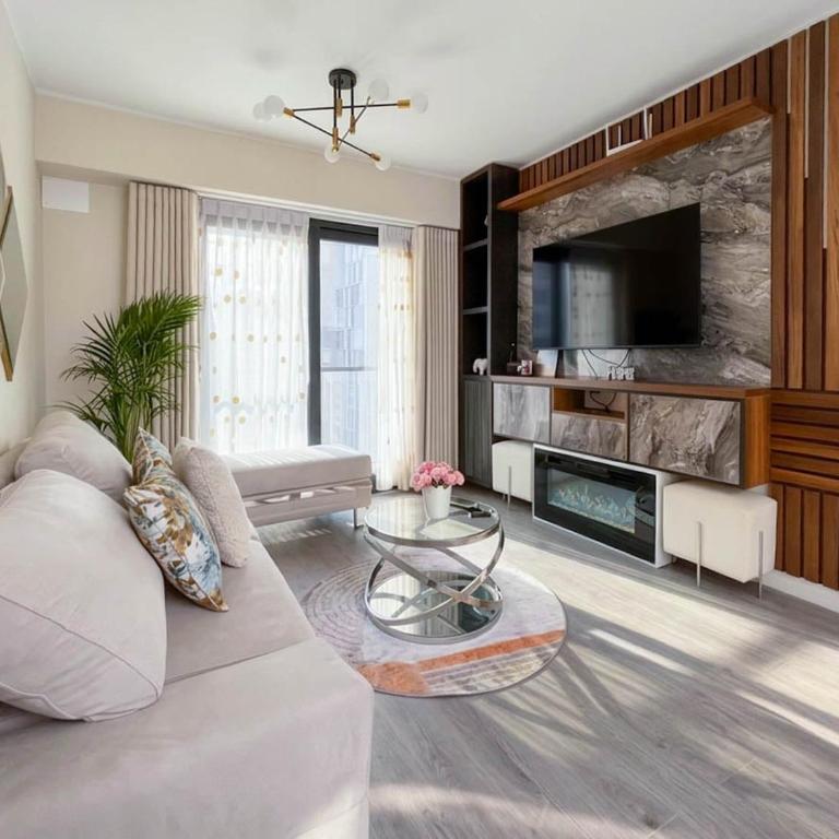 Modern Apartment 805 with Ocean View - Two-Bedroom Apartment with City View - 2