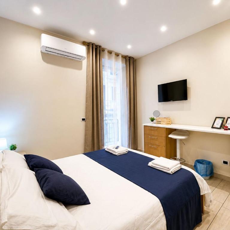 Perlablu in Centro - Zimmer mit Kingsize-Bett - 6