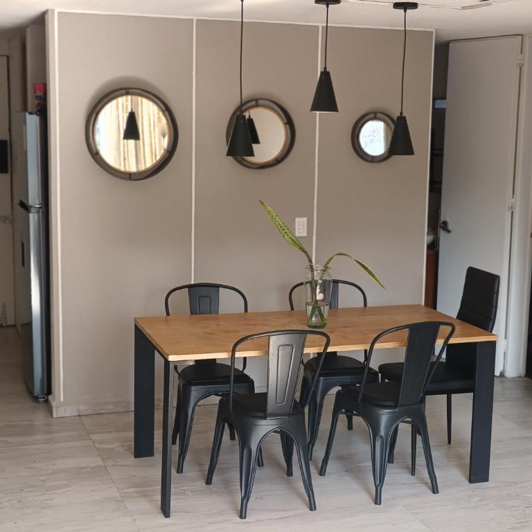 Esencia Reforma-Depa con mini balcón y parking - Two-Bedroom Apartment - 8