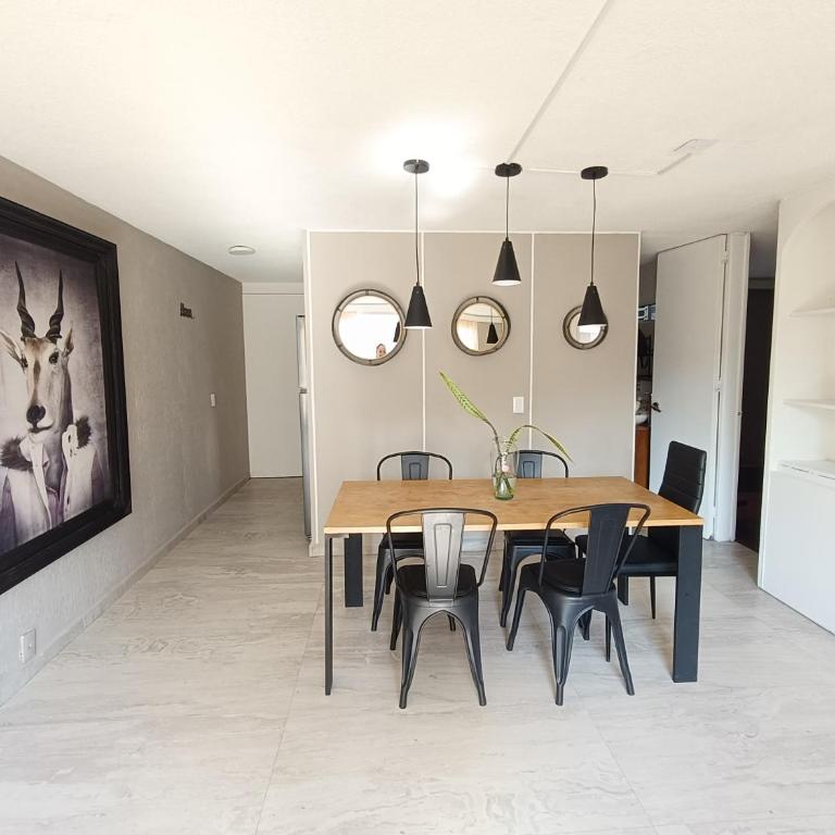 Esencia Reforma-Depa con mini balcón y parking - Two-Bedroom Apartment - 24