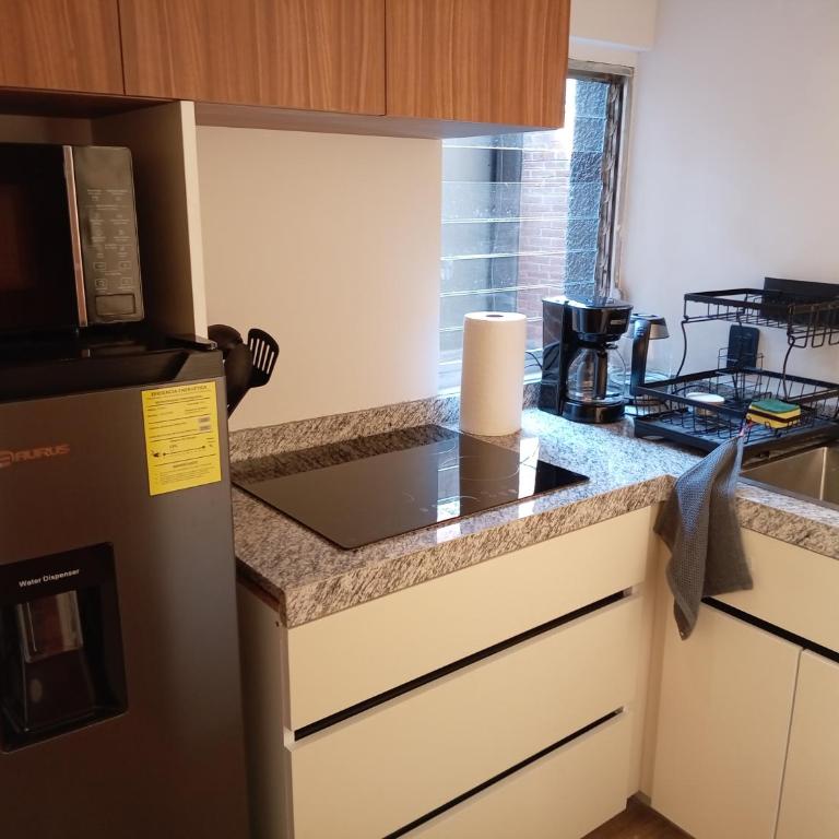 Esencia Reforma-Depa con mini balcón y parking - Two-Bedroom Apartment - 17