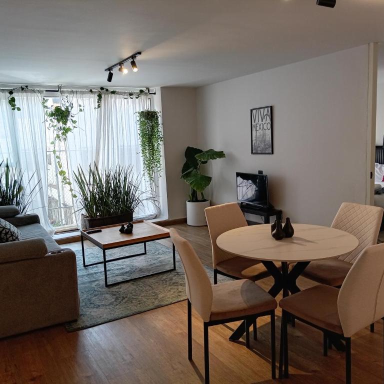 Esencia Reforma-Depa con mini balcón y parking - Two-Bedroom Apartment - 25