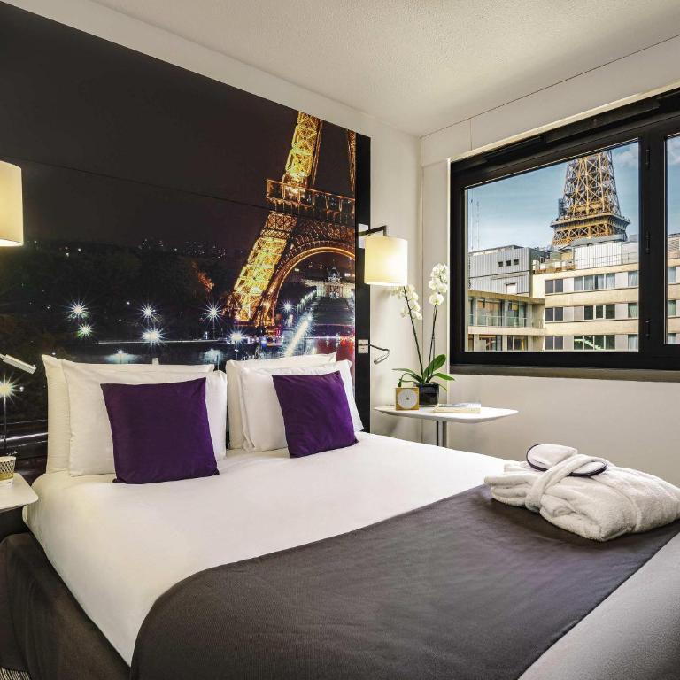 Mercure Paris Centre Tour Eiffel - Chambre Double Privilège - Vue sur Tour Eiffel - Étage Supérieur - 3