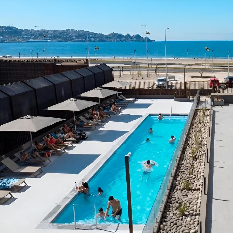 Departamento Frente al Mar 4 personas - Apartamento de 2 dormitorios con terraza y vistas al mar - 2