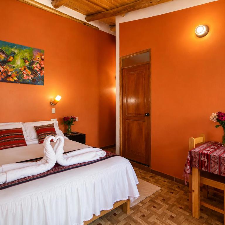 SARA GARDEN LODGE Ollantaytambo - Double Room with Mountain View - 1