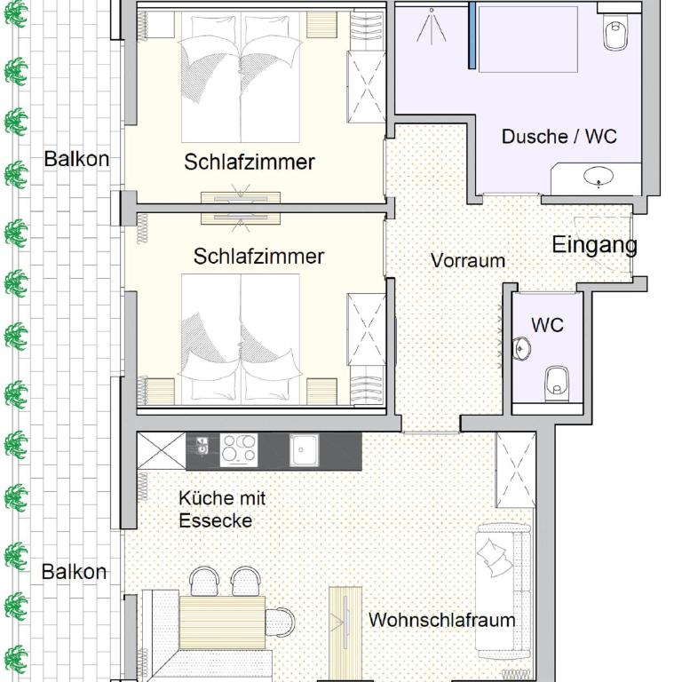 Alps Tux - Apartment mit 2 Schlafzimmern - 3