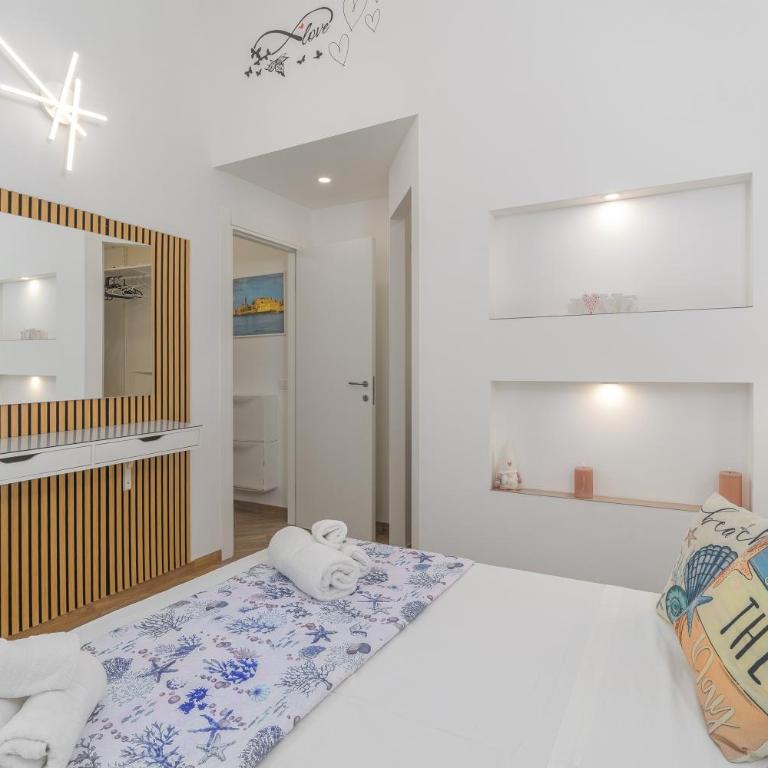 Casa Mare Vecchio - Deluxe-Apartment mit 2 Schlafzimmern und Gartenblick - 12