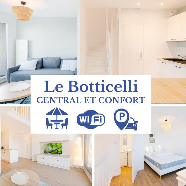 Le Botticelli by TAH, hyper centre, parking, wifi - Appartement 2 Chambres - 6