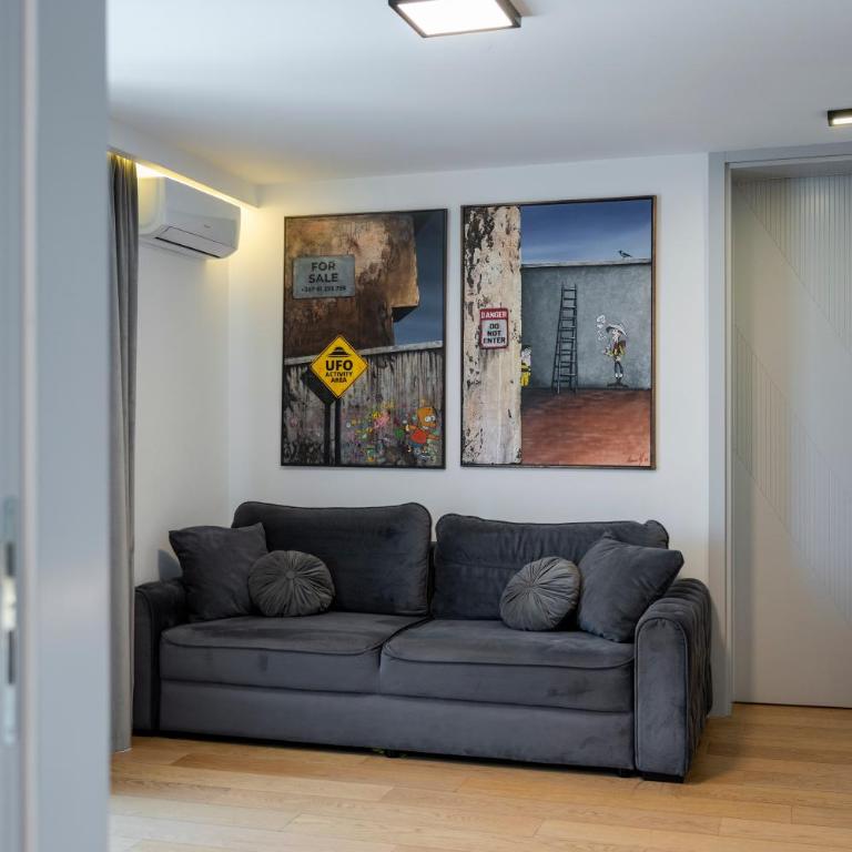 Apartments AMALFI Old Town FREE Parking - Appartement 2 Chambres de Luxe avec Vue sur le Jardin - 11