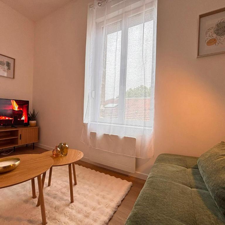 Le Tinqueux Chic-Studio rénové proche centre reims - Appartamento con 1 Camera da Letto - 8