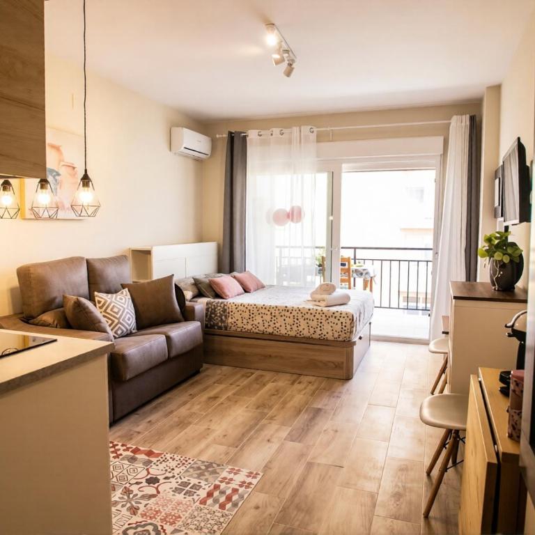Bella Aura Acogedor Estudio con Terraza en el Centro - Apartamento de 1 dormitorio - 10