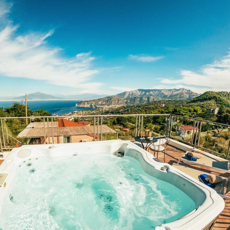 Villa Rosa private Jacuzzi with sea view - Villa mit Meerblick - 7