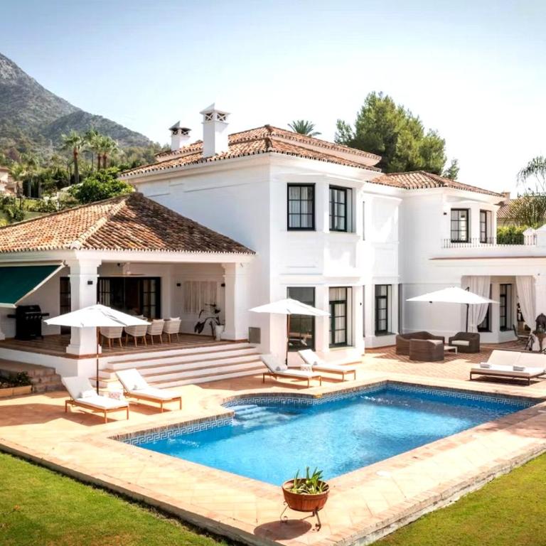 Centro de playa de Marbella con vistas al mar - Villa mit privatem Pool - 1