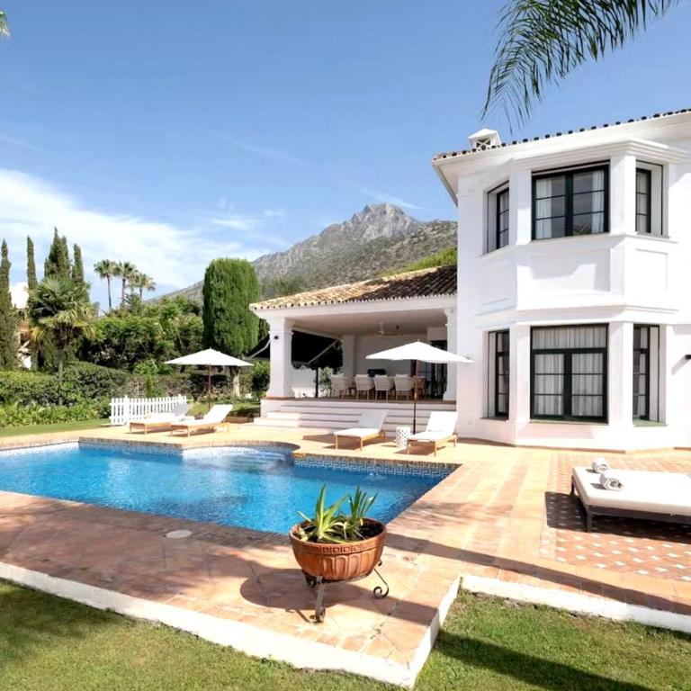 Centro de playa de Marbella con vistas al mar - Villa mit privatem Pool - 2