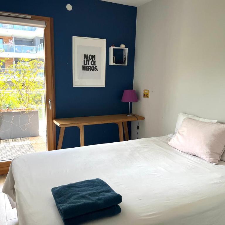 Bel appartement, lumineux et calme, terrasse, vue lac et montagne - 5 mn Evian - Appartement 2 Chambres - 10