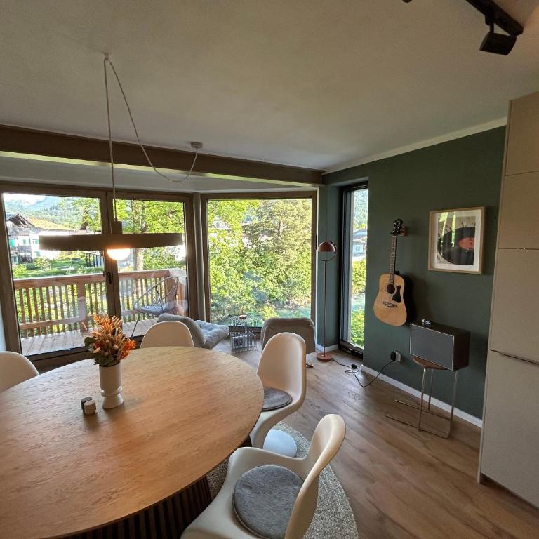 LoisachLodge - zwischen Loisach und Zugspitze - Apartamento con vistas y balcón - 31