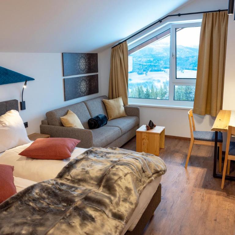 Bockblick Chaletdorf Fanningberg - Studio - Vue sur Montagne - 5